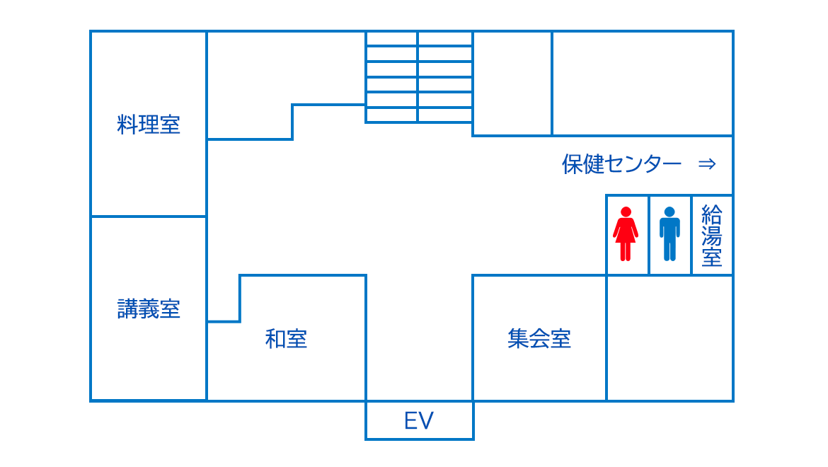 図：2階見取り図