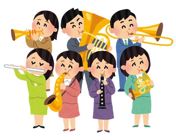 イラスト：吹奏楽