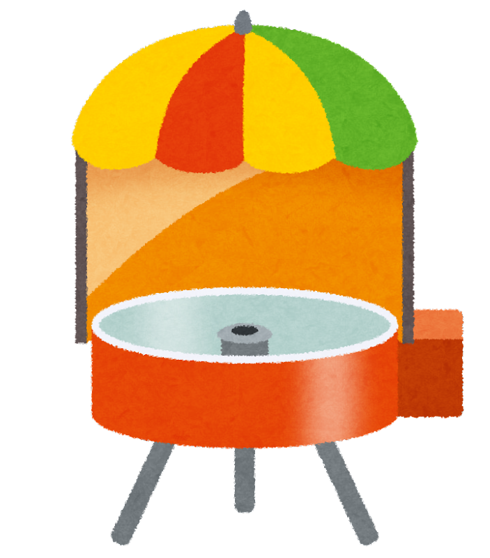 イラスト：わたあめ製造機