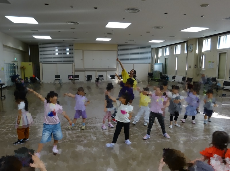 写真：幼児ダンス講座