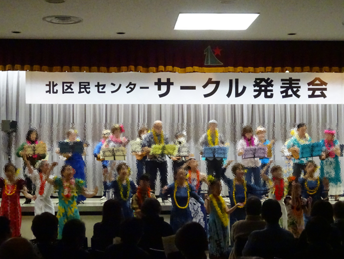 写真：文化祭サークル発表会１