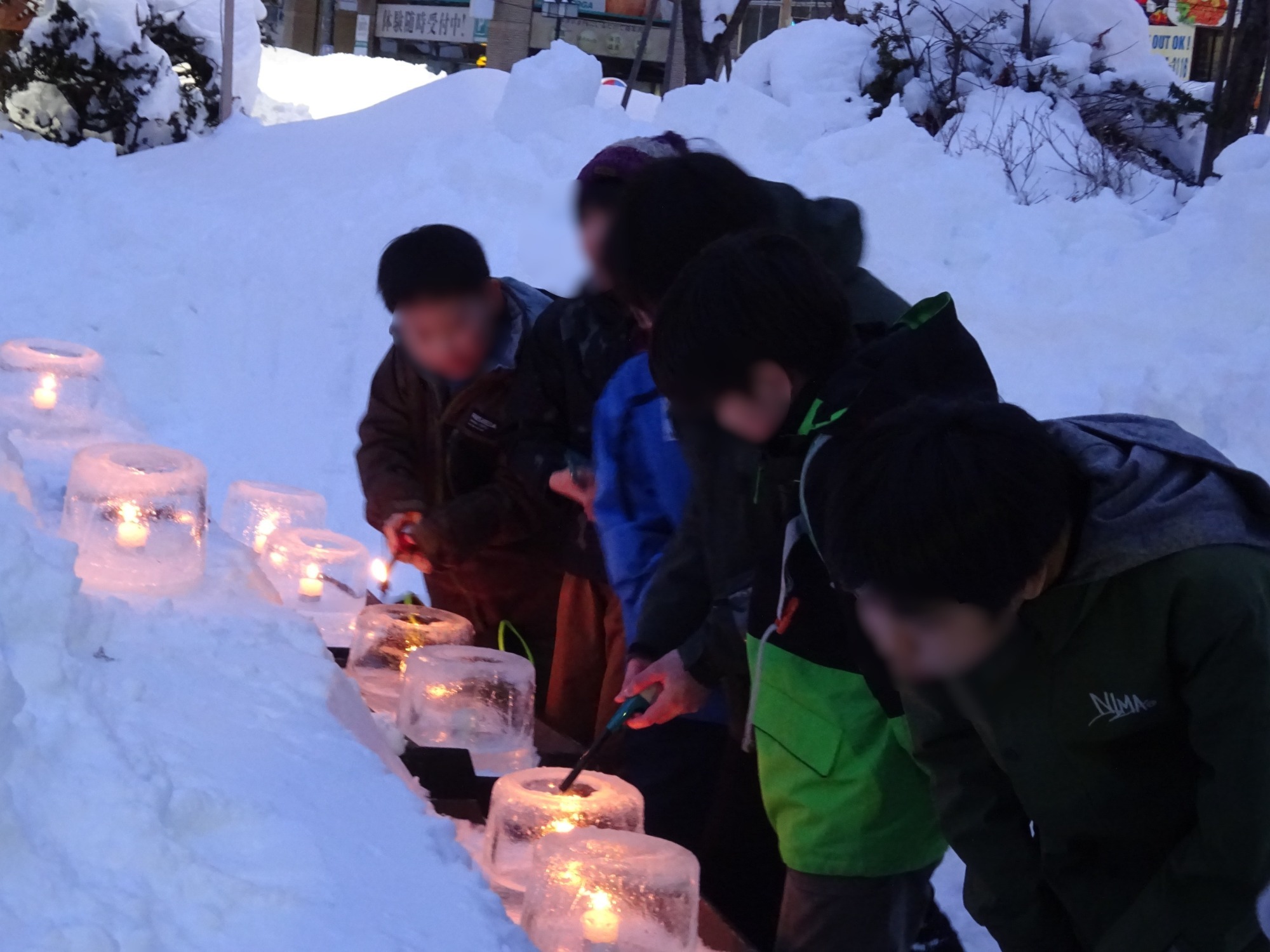 写真:にーよんアイスキャンドルナイト1